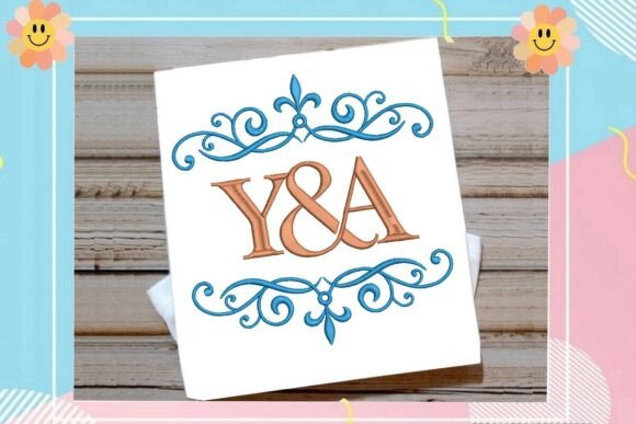 Blue Scroll Split Monogram Y: A Designer Review