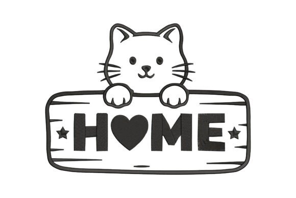 Cat in Home: A Seasonal Embroidery Review