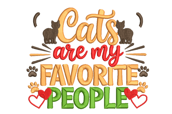 Cats Are My Favorite People: Embroidery Review