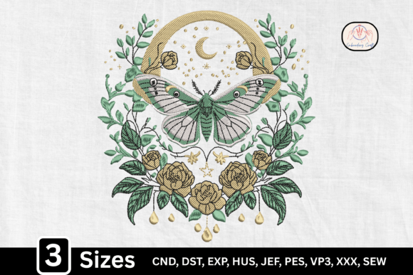Celestial Green Moon Butterfly Moth Review