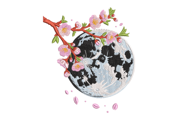 Cherry Blossom Moon: A Seasonal Embroidery Review