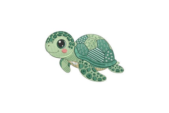 Cute Sea Turtle Embroidery Design Review