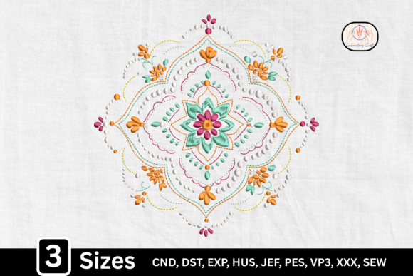 Decorative Boho Floral Mandala Review
