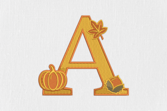Letter A Autumn Monogram: A Designer Review