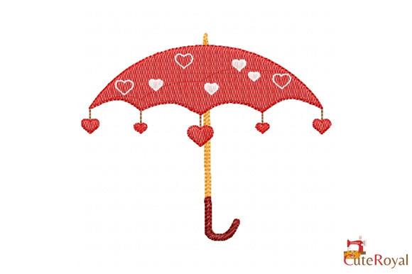 Pretty Umbrella with Hearts: A Designer Review