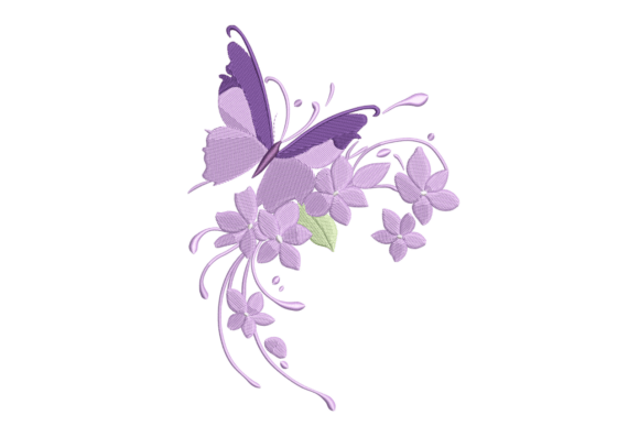 Purple Butterfly Corner: A Seasonal Embroidery Review