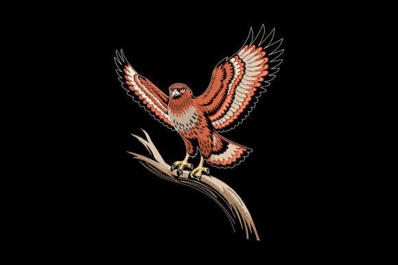 Review: Majestic Hawk Embroidery Design