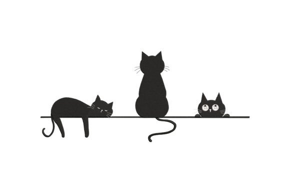 Sleeping Sitting and Peeking Cats Review