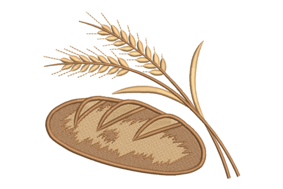 Wheat Bread Loaf: A Seasonal Embroidery Review